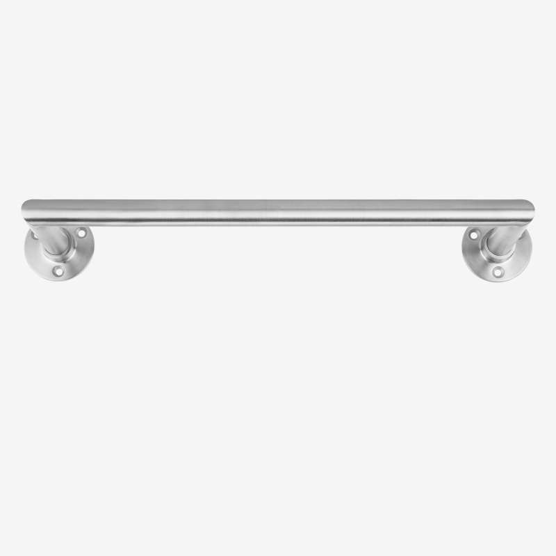 Edelstahl Garderobenstange U-Form Kleiderstange eckig - Bild 3